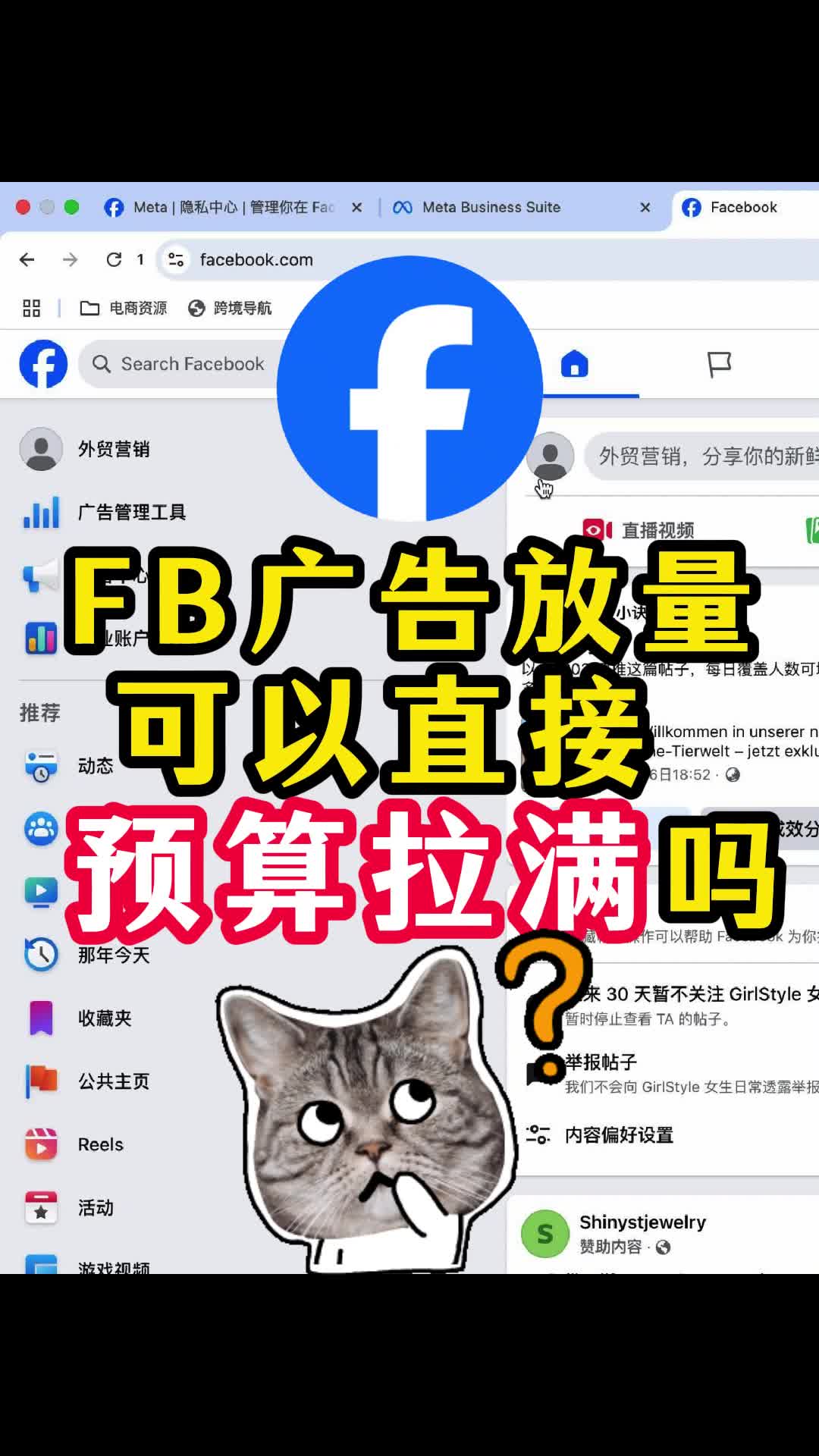 FB广告放量 直接预算拉满 | 预算控制与放量策略 | facebook广告