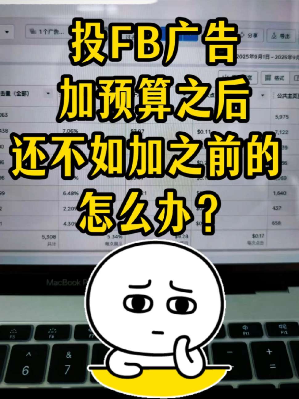 FB广告 加预算放量之后不如之前的怎么办 | 步骤拆解与实操方法 | facebook广告